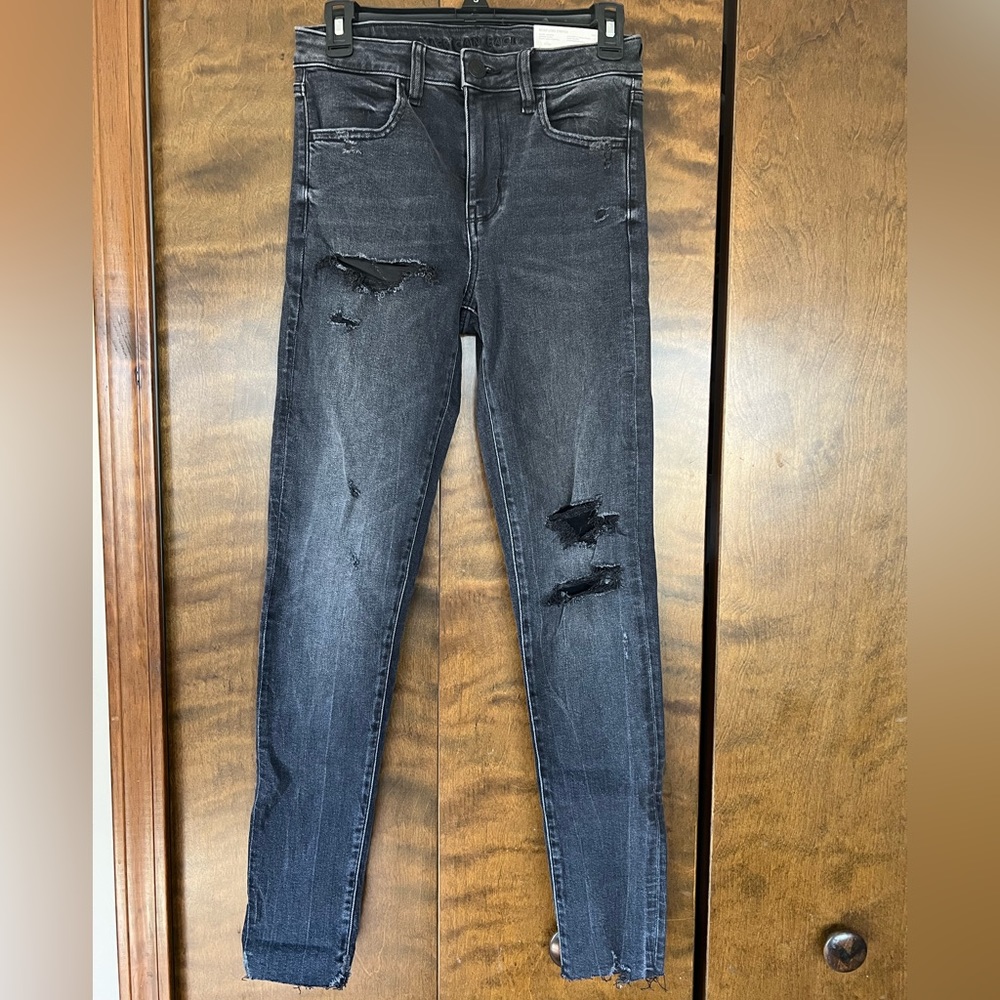 American eagle hi rise jeans size 6 long